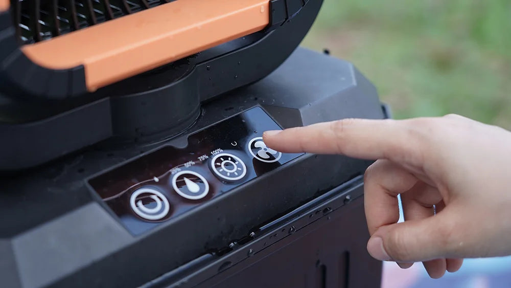 MistFlow 12L Portable Misting Fan