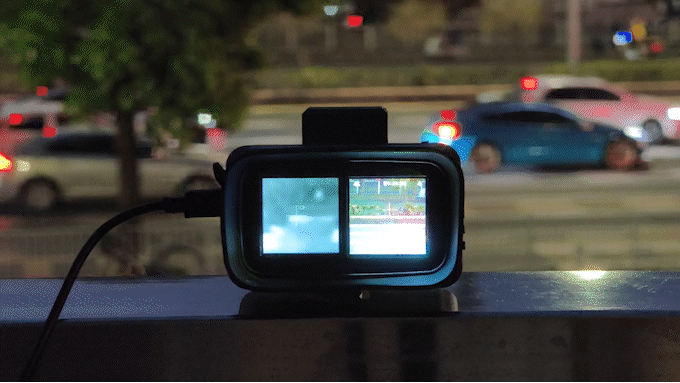 SpectraEyes dual-view demonstration