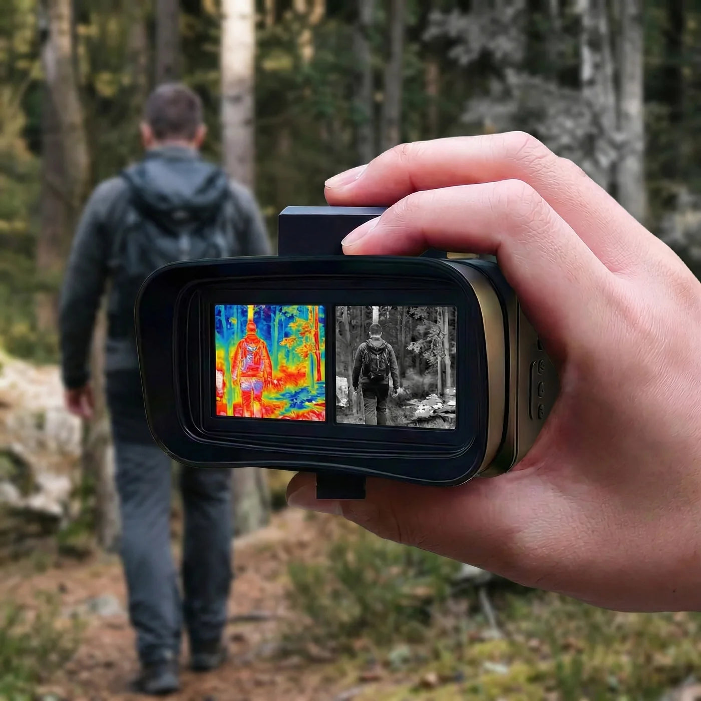 SpectraEyes Dual-View Thermal + 4K Night Vision